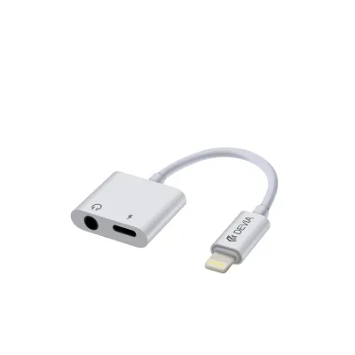 Devia Smart 8-pin for jack 3,5mm/ 8-pin white