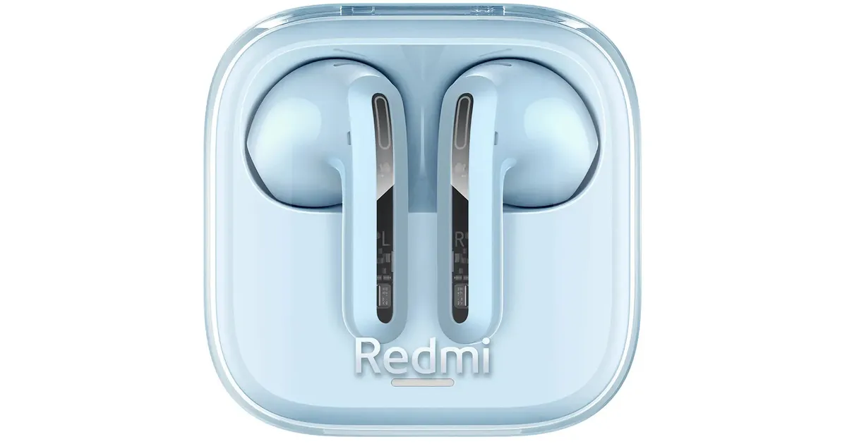 Xiaomi Redmi Buds 6 Active, Transparent blue BHR8394GL 