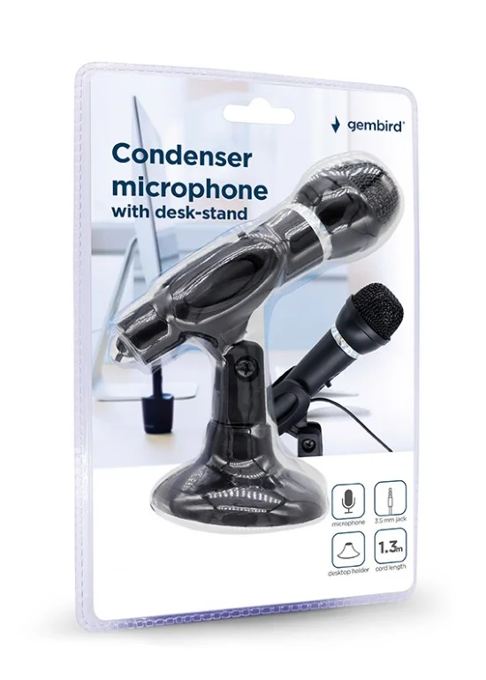 MICROPHONE CONDENSER DESK STAND MIC-D- 04 GEMBIRD