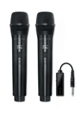 Muse | Pack 2 Wireless Microphones | MC-50 WI | Black
