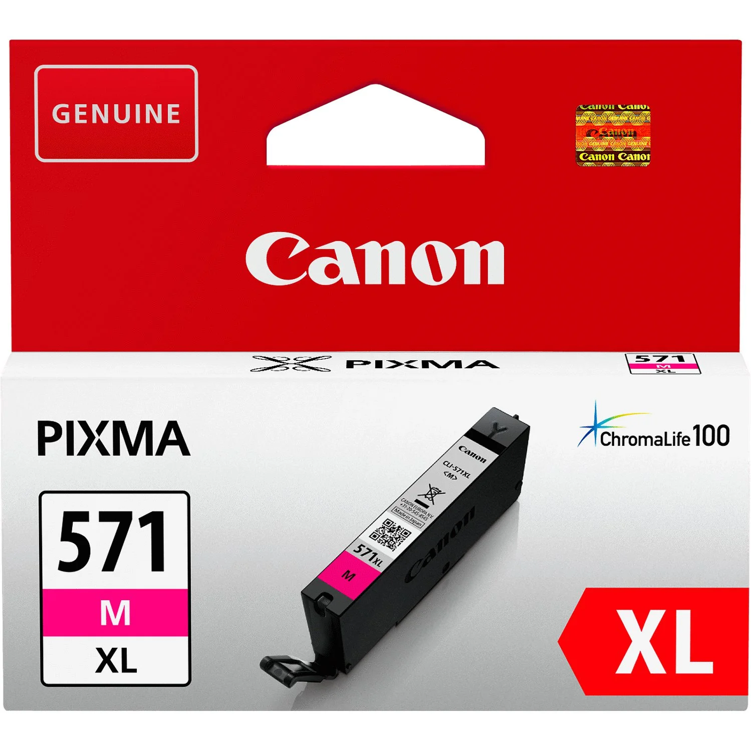 Originaal Printeri Tint Canon CLI-571M XL, Magenta
