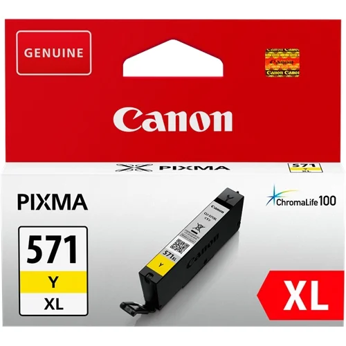 Originaal Printeri Tint Canon CLI-571Y XL, Yellow