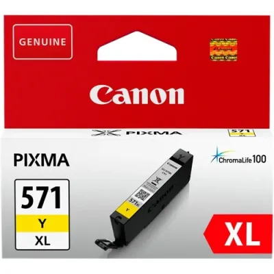 Originaal Printeri Tint Canon CLI-571Y XL, Yellow