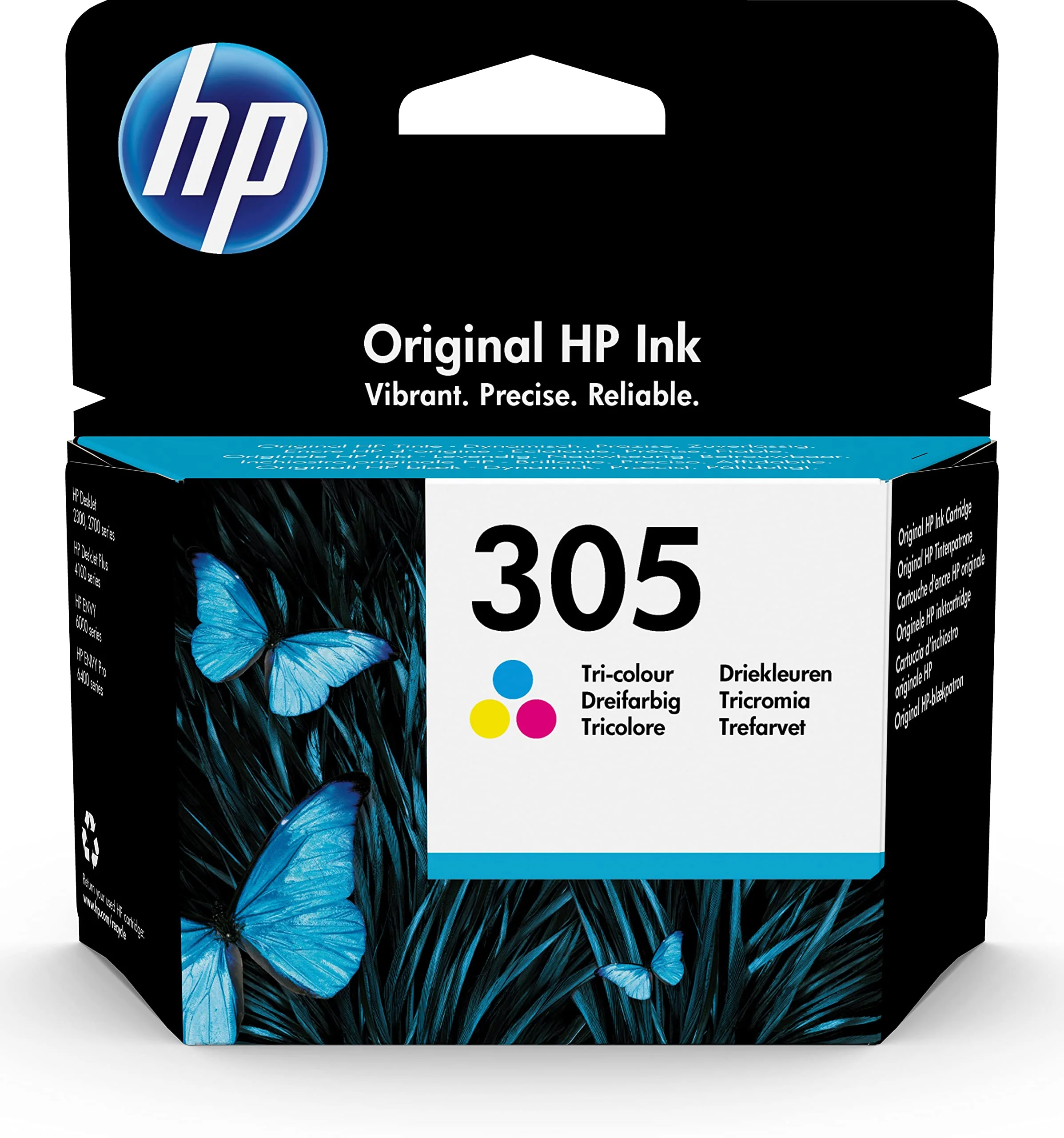 HP 305 tri-color, värviline, 3YM60AE#301