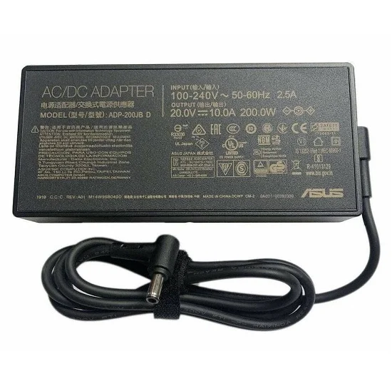 Asus 20V 10.0A 200W  6.0x3.7 originaal sülearvuti laadija