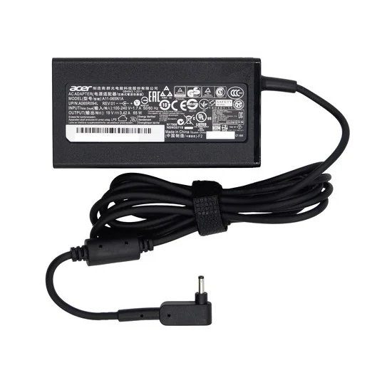 Acer 19V 3.42A 65W 3.0x1.1mm originaal sülearvuti laadija
