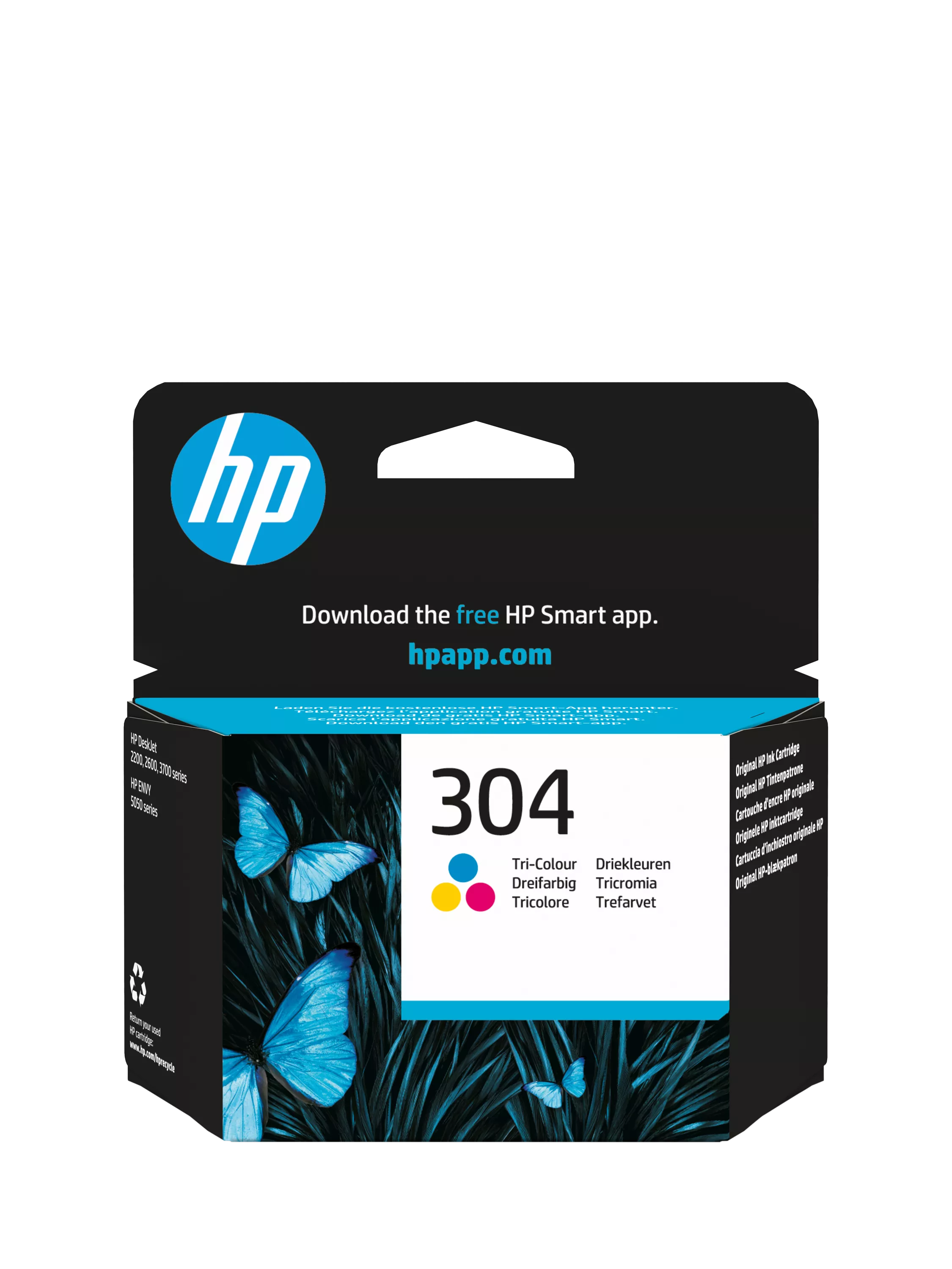 HP 304 Tri-color Ink Cartridge 