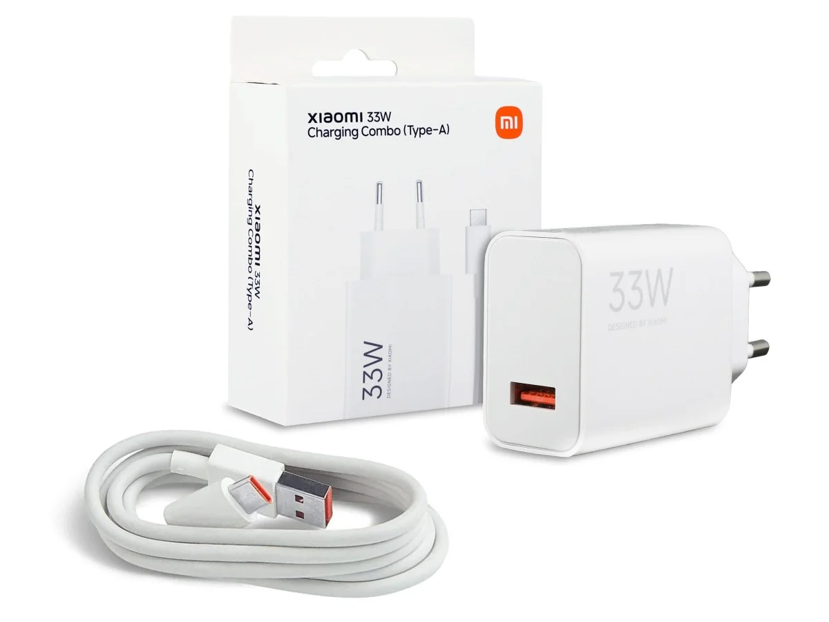 Xiaomi 33W Charging Combo (Type-A) EU BHR9956EU USB-A, USB-C, White