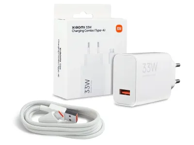 Xiaomi 33W Charging Combo (Type-A) EU BHR9956EU USB-A, USB-C, White