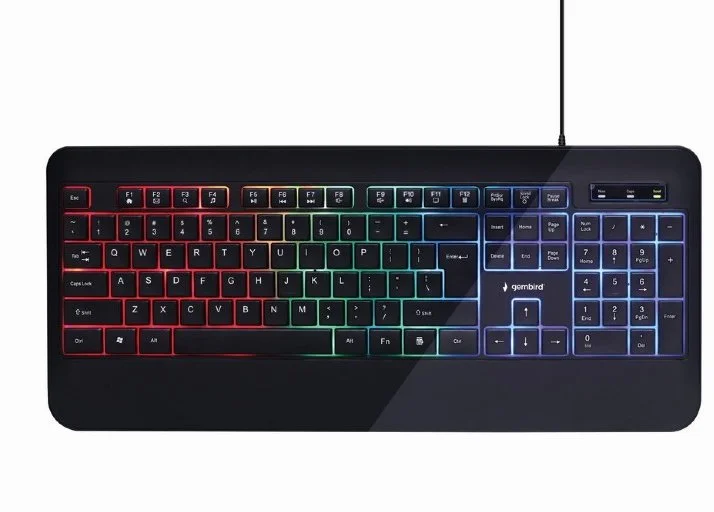 KEYBOARD MULTIMEDIA USB ENG BLACK KB- UML-03 GEMBIRD