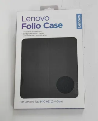 Lenovo Folio Case Tab M10 HD (2ndGen) included protective film