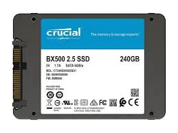 Crucial BX500 240GB 3D NAND SATA 2.5-inch SSD CT240BX500SSD1