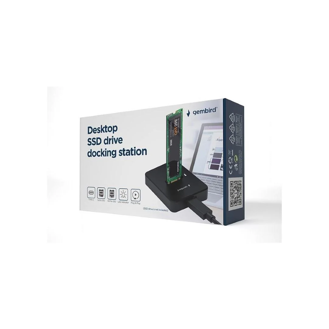 SSD ACC DOCK STATION USB-C M.2 DD-U3M2 GEMBIRD