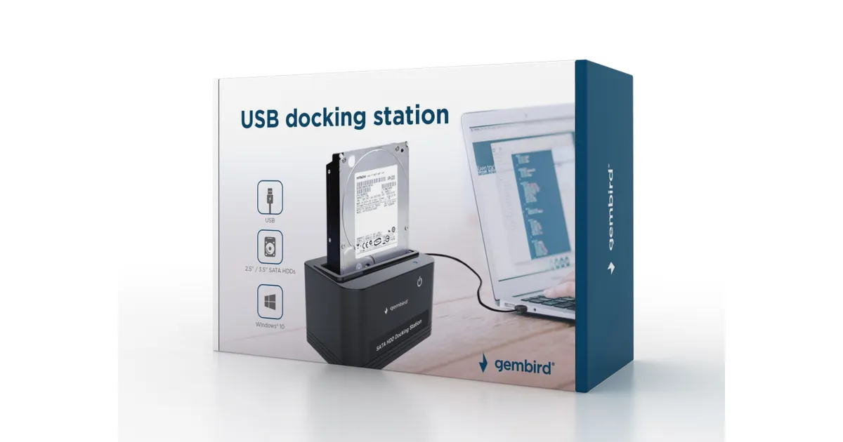 GEMBIRD USB docking station for 2.5/3.5 HD32-U2S-5