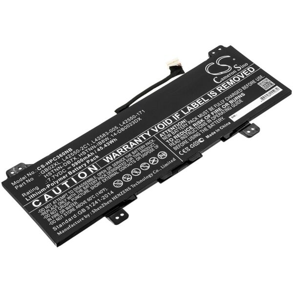 CS sülearvuti aku HP Chromebook X360 11 7.7V 5900mAh Li-ion