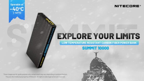 Nitecore SUMMIT10000 carbon akupank 10000mAh