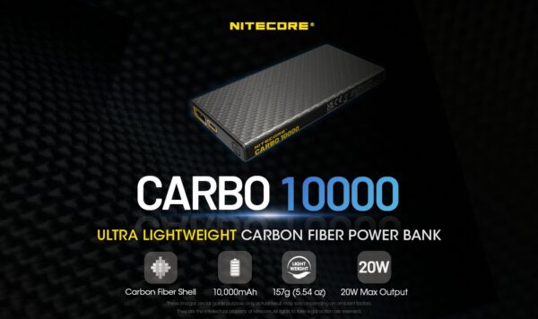 Nitecore CARBO10000 akupank 10000mAh