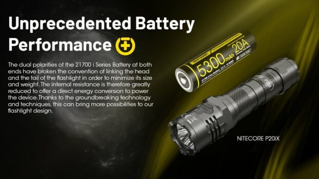 Nitecore NL2153HPi 5300mAh 21700 Li-ion aku 3.6V - Image 3