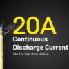 Nitecore NL2153HPi 5300mAh 21700 Li-ion aku 3.6V - Image 5