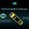 Nitecore NL1836 3600mAh 18650 Li-ion aku 3.6V - Image 3