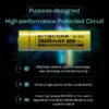 Nitecore NL1836 3600mAh 18650 Li-ion aku 3.6V - Image 4