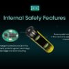 Nitecore NL1836HP 3600mAh 18650 Li-ion 8A aku 3.6V - Image 4