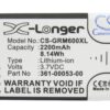 Garmin Montana 600, 361-00053-00 GPS aku 2200mAh - Image 5