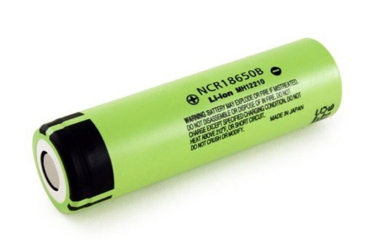 Panasonic NCR18650B 3400mAh kaitsmeta aku 3.7V