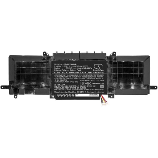 CS- sülearvuti aku Asus 0B200-03150000, C31N1815, 11.55V Li-Polymer 4250mAh-49.09Wh - Image 3