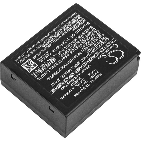 Olympus BLH-1 7.4V 1900mAh Li-ion kaamera aku - Image 2