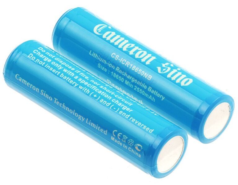 CS ICR18650NB 2600mAh 18650 Li-ion aku 2-pakk