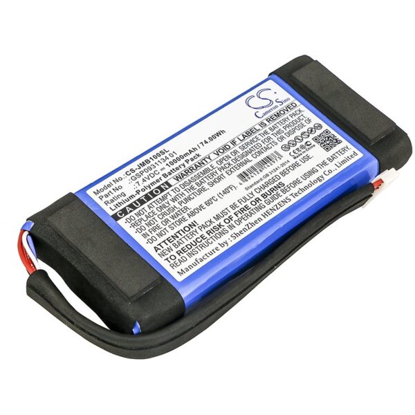 JBL Boombox, GSP0931134 01 10000mAh Li-poly kõlari aku