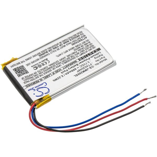 JBL FT403048P 3.7V 600mAh Li-Polymer kõlari aku - Image 2