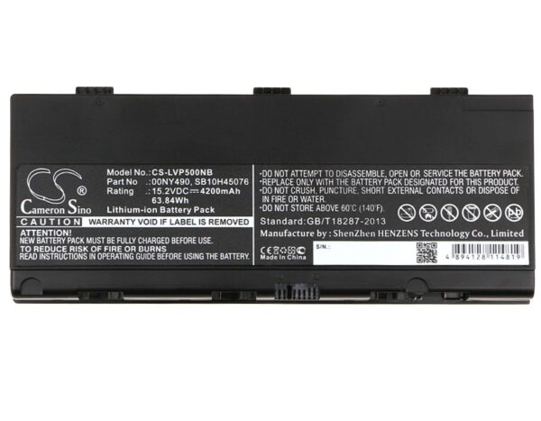 CS sülearvuti aku Lenovo 00NY490, 00NY491, 00NY492 4200mAh Li-ion - Image 5