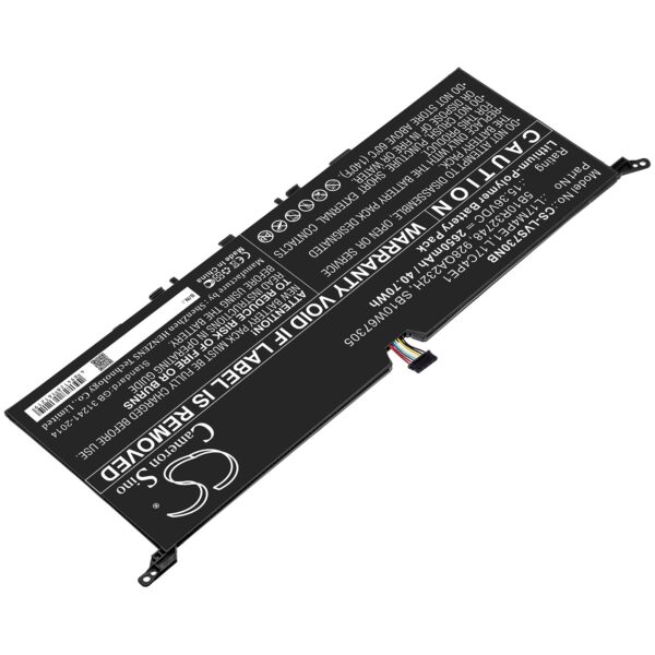 CS- sülearvuti aku Lenovo 5B10R32748, 928QA232H, 15.36V Li-Polymer 2650mAh-40.70Wh - Image 2