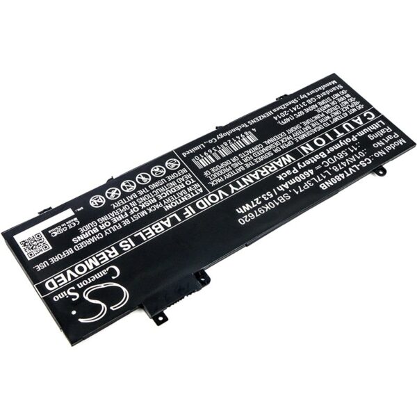 CS sülearvuti aku Lenovo 01AV478, 01AV479, L17L3P71, L17M3P71, SB10K97620, SB10K97621 11.58V 4600mAh Li-Polymer - Image 2