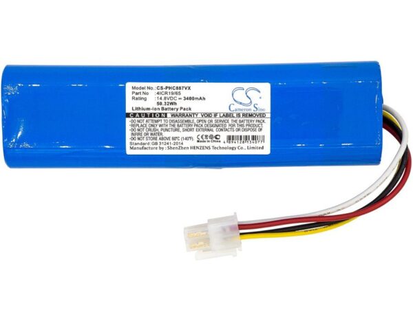 Philips 4ICR19/65 14.8V 3400mAh Li-ion tolmuimeja aku - Image 3