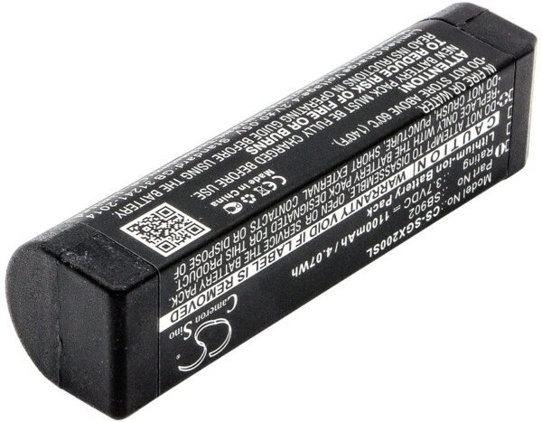 SHURE SB902 3.7V 1100mAh Li-ion kõlari aku - Image 4