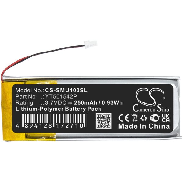 Sena YT501542P  250mAh / 0.93Wh Li-Polymer käed-vabad seadme aku - Image 3