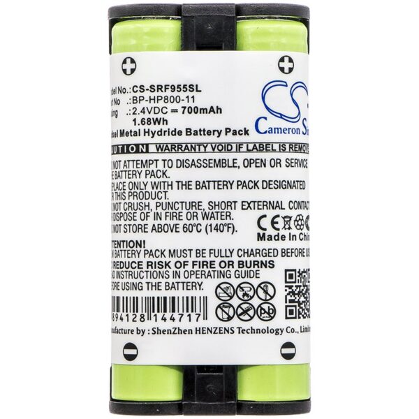 Sony BP-HP800-11 Ni-MH 700mAh kõrvaklappide aku - Image 3