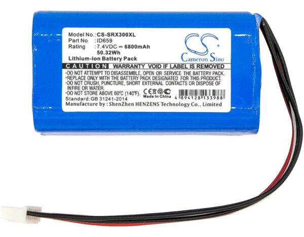 Sony ID659 7.4V 6800mAh Li-ion kõlari aku - Image 3