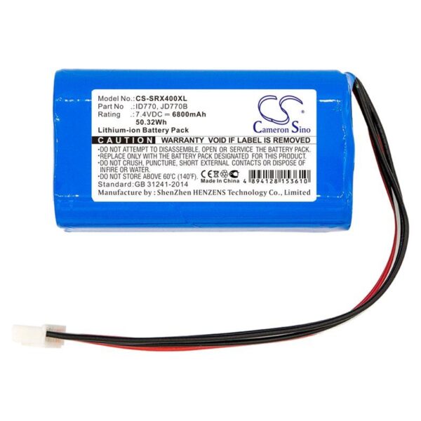 Sony ID659B, ID770, JD770B, SRS-XB40, SRS-XB41 7.4V Li-ion 6800mAh-50.32Wh aku - Image 3