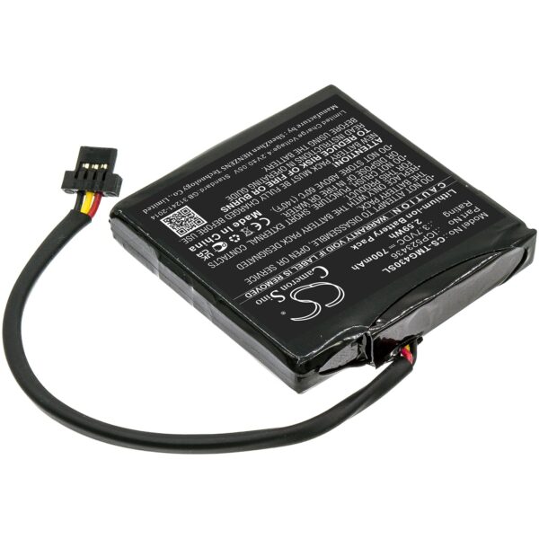 TomTom ICP523436, 4FB40, Go 400 4.3" Satnav 3.7V Li-ion 700mAh-2.59Wh aku - Image 2