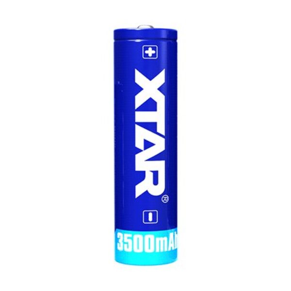 XTAR NCR18650B 3500mAh kaitsmega aku 3.7V taskulampidele - Image 2