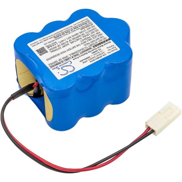 ZEPTER 9W-1300Cs-Z, C23106FM-SRCB, SA9KR1300SC-3RB 10.8V 3000mAh Ni-MH tolmuimeja aku - Image 2