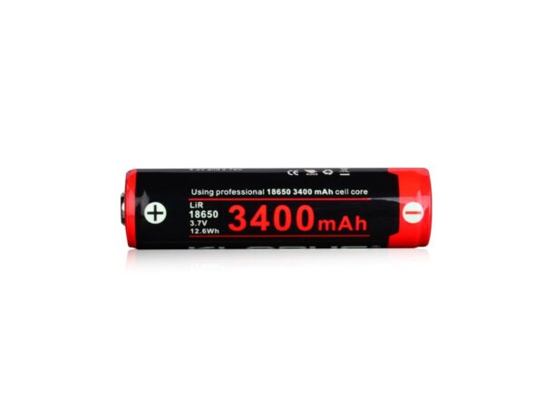 Klarus 18650 3400mAh Li-ion aku - Image 2