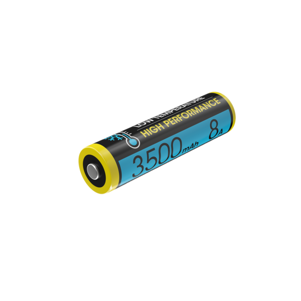 Nitecore NL1835LTHP 3500mAh 18650 kaitsmega aku (-40°C) 8A 3.6V