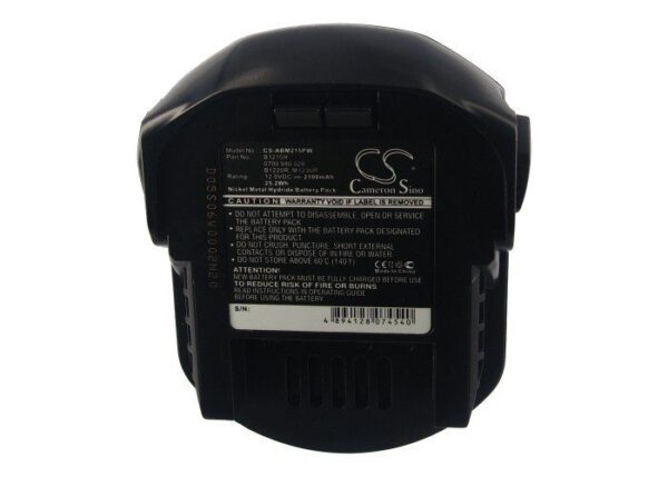 AEG B1215R, B1220R, M1230R, 0700 980 320 12.0V 3300mAh tööriistaaku Ni-MH - Image 5