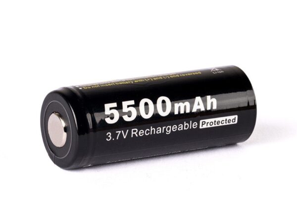 Soshine 26650 5500mAh 3.7V Li-ion aku - Image 3