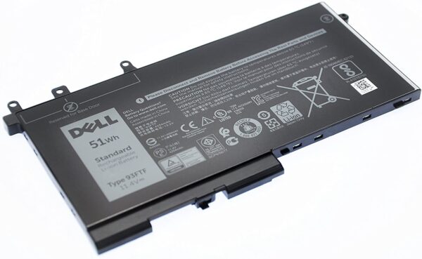 Dell 93FTF, Latitude 5280 11.4V 51Wh Li-ion sülearvuti aku